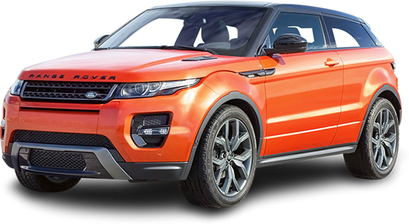 Orange Range Rover car